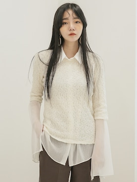 「ミニマル」｜UNE MANSIONさん（レディース・159cm）の冬コーディネート