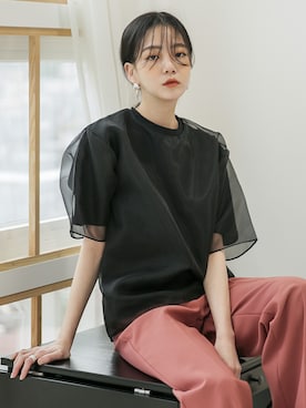 UNE MANSIONさん（レディース・159cm）の春コーディネート