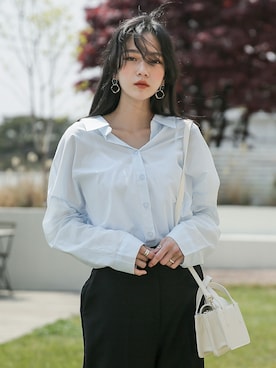 UNE MANSIONさん（レディース・159cm）の春コーディネート