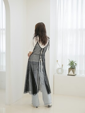 「韓国スタイル」｜UNE MANSIONさん（レディース・168cm）の春コーディネート