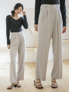 UNE MANSIONさん(レディース・168cm)の春コーディネート