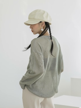 「韓国好きな人と繋がりたい」｜UNE MANSIONさん（レディース・159cm）の夏コーディネート