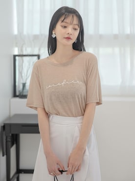 「韓国スタイル」｜UNE MANSIONさん（レディース・169cm）の夏コーディネート