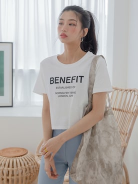 「韓国スタイル」｜UNE MANSIONさん（レディース・168cm）の夏コーディネート