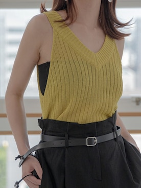 「韓国好きな人と繋がりたい」｜UNE MANSIONさん（レディース・162cm）の夏コーディネート