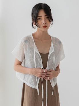 「韓国好きな人と繋がりたい」｜UNE MANSIONさん（レディース・159cm）の夏コーディネート