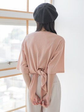 「韓国好きな人と繋がりたい」｜UNE MANSIONさん（レディース・159cm）の夏コーディネート