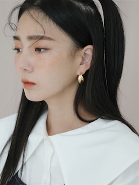 「リング」｜UNE MANSIONさん（レディース・159cm）の夏コーディネート