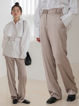 UNE MANSIONさん（レディース・168cm）の夏コーディネート