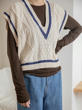 「韓国好きな人と繋がりたい」｜UNE MANSIONさん（レディース・159cm）の夏コーディネート