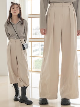 「韓国好きな人と繋がりたい」｜UNE MANSIONさん（レディース・168cm）の秋コーディネート