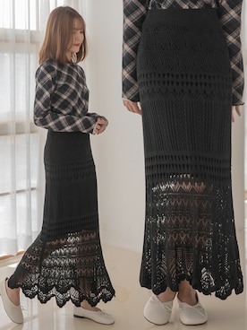 「韓国スタイル」｜UNE MANSIONさん（レディース・162cm）の秋コーディネート