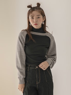 「韓国好きな人と繋がりたい」｜UNE MANSIONさん（レディース・168cm）の秋コーディネート