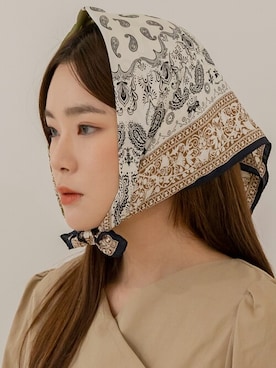 「韓国好きな人と繋がりたい」｜UNE MANSIONさん（レディース・168cm）の冬コーディネート