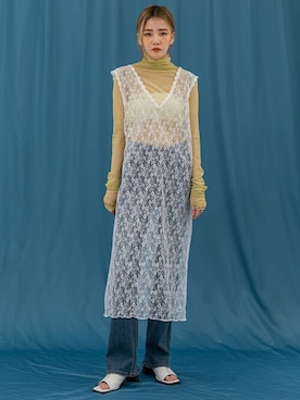 UNE MANSIONさん（レディース・159cm）の春コーディネート