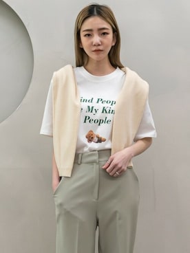 UNE MANSIONさん（レディース・159cm）の春コーディネート