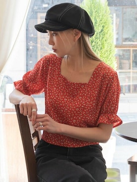 「韓国ファッション」｜UNE MANSIONさん（レディース・159cm）の夏コーディネート