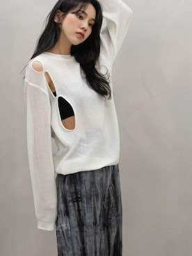 UNE MANSIONさん（レディース・159cm）の夏コーディネート