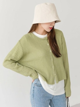 UNE MANSIONさん（レディース・159cm）の夏コーディネート