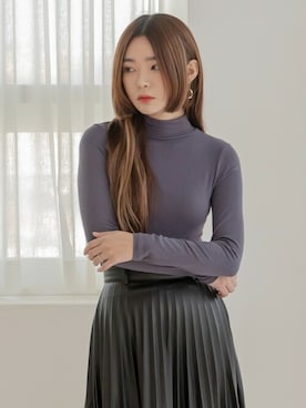 UNE MANSIONさん（レディース・159cm）の秋コーディネート