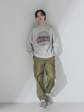 「FOLLOWIN（フォロウィン）のアイテム」を使った、UNE MANSIONさん（レディース・159cm）の冬コーディネート