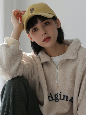 UNE MANSIONさん（レディース・159cm）の冬コーディネート