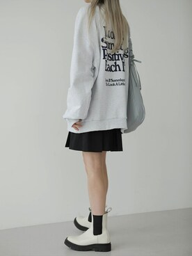 UNE MANSIONさん（レディース・159cm）の冬コーディネート