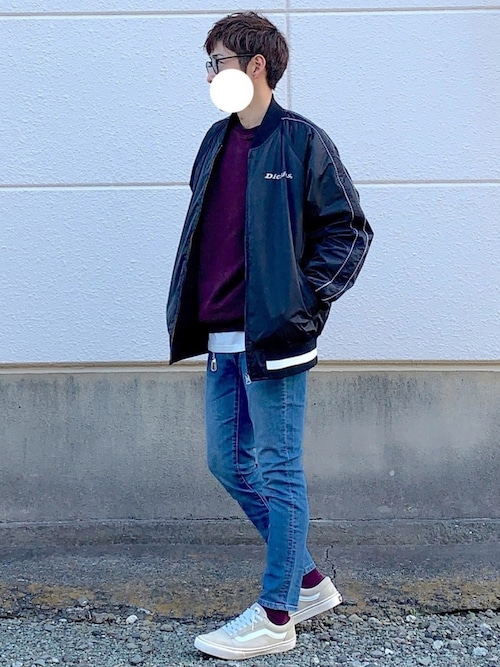 Togo Dickiesのスタジャンを使ったコーディネート Wear