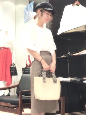 「INTERPLANET WINGS（インタープラネットウィング）のアイテム」を使った、Shokoさん（レディース・169cm）の夏コーディネート