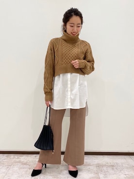 YURIKAさん(レディース・160cm)の秋コーディネート