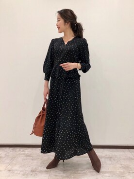 YURIKAさん（レディース・160cm）の秋コーディネート