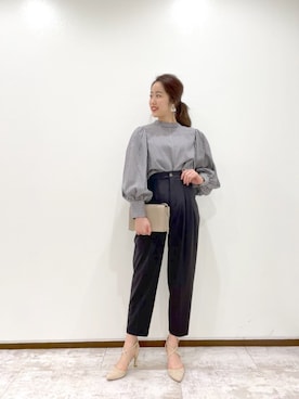 YURIKAさん（レディース・160cm）の冬コーディネート