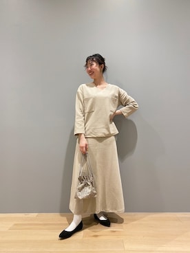 さとかなさん（レディース・161cm）の春コーディネート