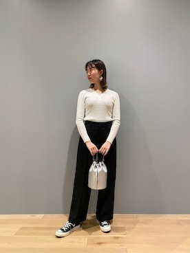 さとかなさん（レディース・161cm）の春コーディネート