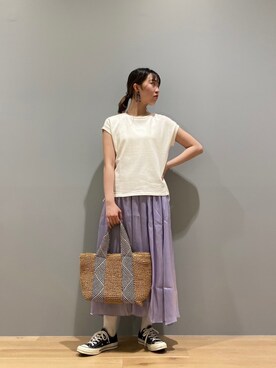 さとかなさん（レディース・161cm）の春コーディネート