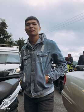 「woodstuck（woodstuck）のアイテム」を使った、林耀鴻さん（メンズ・185cm）の秋コーディネート