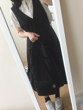 「DOOPZ（ドープス）のアイテム」を使った、みくるさん（レディース・156cm）の夏コーディネート