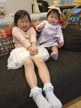 aiyuiさん（キッズ・70cm）の春コーディネート