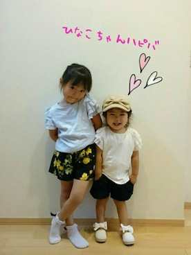 aiyuiさん(キッズ・70cm)の夏コーディネート