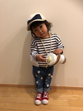 aiyuiさん（キッズ・80cm）の春コーディネート