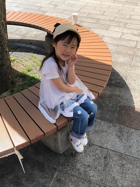 aiyuiさん（キッズ・70cm）の春コーディネート