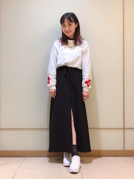 「I&ME（アイアンドミー）のアイテム」を使った、IGARAMUさん（レディース・162cm）の春コーディネート