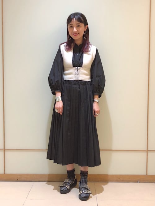 Igaramu ビームス 阿倍野 Ray Beamsのワンピースを使ったコーディネート Wear