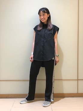 「MM6」｜IGARAMUさん（レディース・162cm）の夏コーディネート