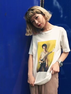 「ロックT」｜jouetieさん（レディース・155cm）の夏コーディネート