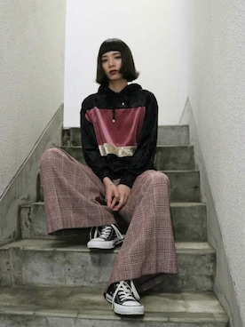 「hoodie」｜jouetieさん（レディース・163cm）の秋コーディネート