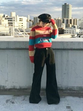 「コカコーラ」｜jouetieさん（レディース・154cm）の冬コーディネート