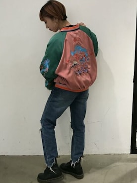 「ストリートスタイル」｜jouetieさん（レディース・150cm）の冬コーディネート
