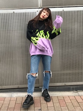 「フレイムパターン」｜jouetieさん（レディース・154cm）の冬コーディネート