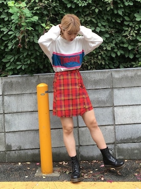 「L/S TEE」｜jouetieさん（レディース・155cm）の夏コーディネート